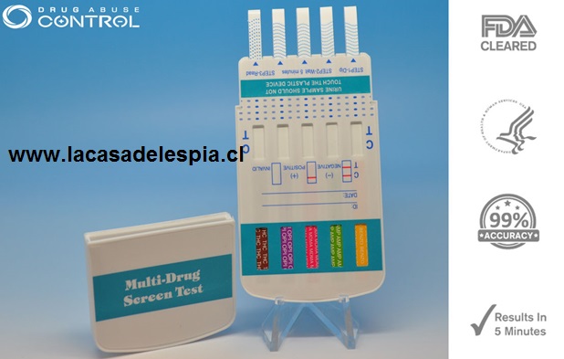 Test De Drogas Marihuana Thc Y Cocaína Coc Doble Panel