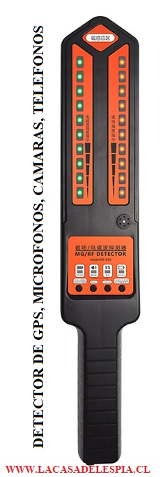 NEW PALETA DETECTOR GPS, CAMARAS, MICROFONOS, TELEFONOS 1-12.000 MHZ – Casa  del Espía